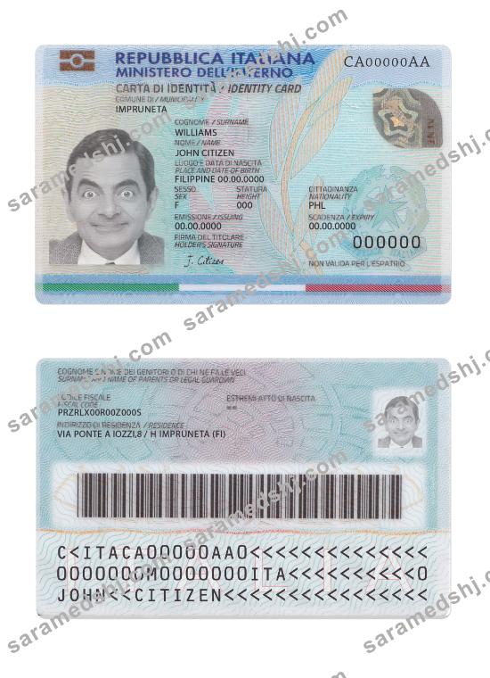 Italy ID (2016 – present) updated